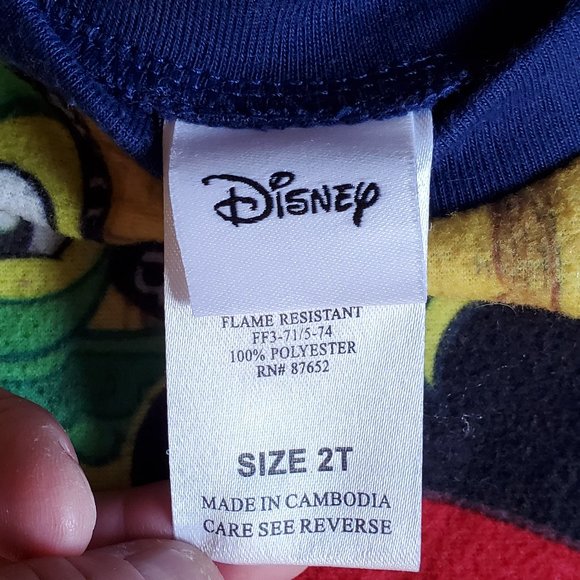 Disney Jake & Neverland Pirates 2-Piece Pajamas 2T - Picture 3 of 6